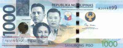 Philippines - 1.000  Piso (#235a_UNC)