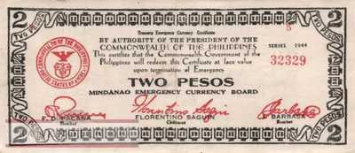 Philippines - 2  Pesos (#S524b_VF)