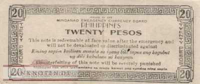 Philippinen - 20  Pesos (#S528a_VF)