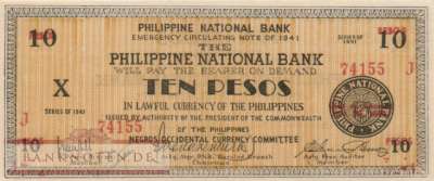 Philippinen - 10  Pesos (#S627b_AU)