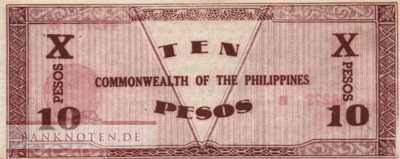 Philippines - 10  Pesos (#S649a_F)