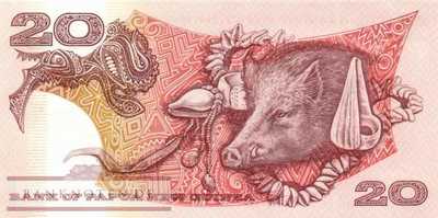 Papua Neuguinea - 20  Kina (#010b-1_UNC)