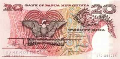 Papua Neuguinea - 20  Kina (#010b-1_UNC)