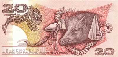 Papua Neuguinea - 20  Kina (#010b-2_UNC)