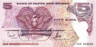 Papua New Guinea - 5  Kina (#013d_UNC)