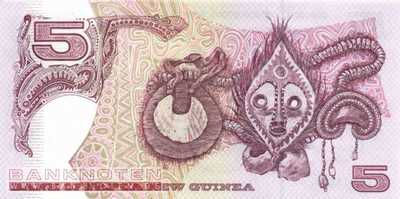 Papua Neuguinea - 5  Kina (#013f_UNC)