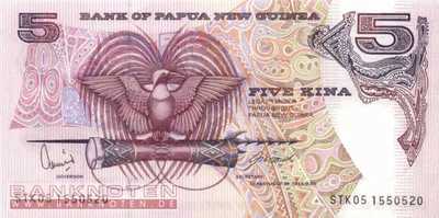 Papua Neuguinea - 5  Kina (#013f_UNC)