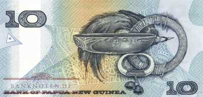 Papua New Guinea - 10  Kina (#017_UNC)