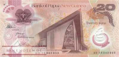 Papua Neuguinea - 20  Kina (#031c_UNC)