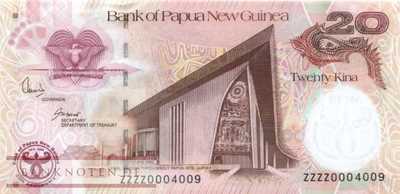 Papua Neuguinea - 20  Kina - Ersatzbanknote (#036R_UNC)