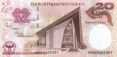 Papua Neuguinea - 20  Kina (#036_UNC)