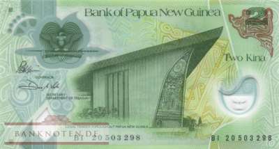 Papua Neuguinea - 2  Kina (#050b_UNC)