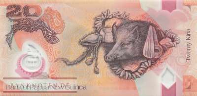 Papua Neuguinea - 20  Kina (#053-24_UNC)