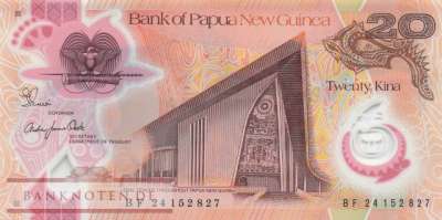 Papua Neuguinea - 20  Kina (#053-24_UNC)