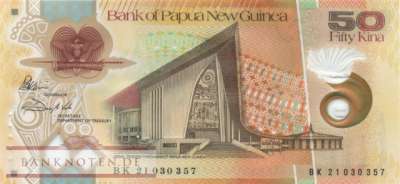 Papua Neuguinea - 50  Kina (#054b_UNC)