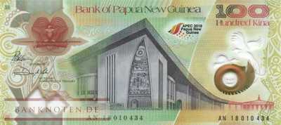 Papua Neuguinea - 100  Kina - APEC (#056_UNC)