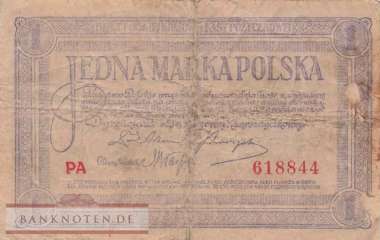 Polen - 1  Marka (#019-1_VG)