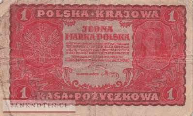 Poland - 1  Marka (#023-1_F)