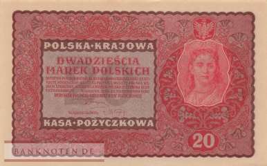 Poland - 20  Marek (#026-2_UNC)