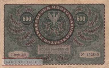 Polen - 500  Marek (#028-1_F)