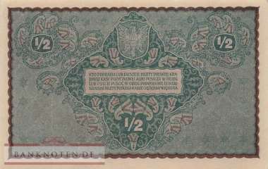 Polen - 1/2  Marki (#030_XF)