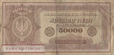 Polen - 50.000  Marek (#033_VG)