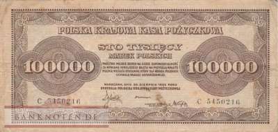 Polen - 100.000  Marek (#034a_F)