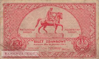 Polen - 50  Groszy (#046_F)