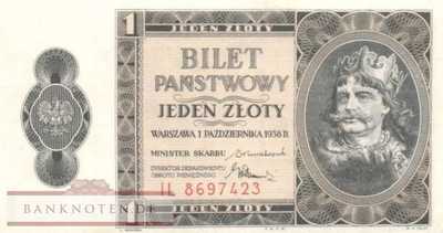 Polen - 1  Zloty (#050_AU)