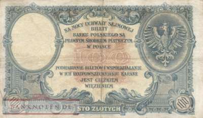 Poland - 100 Zlotych (#057_F)