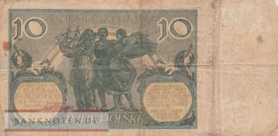 Polen - 10  Zlotych (#065a_VG)