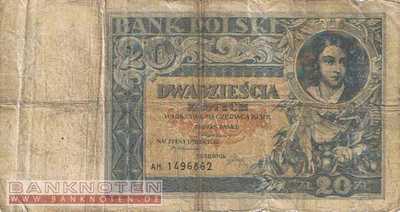 Poland - 20  Zlotych (#073_VG)