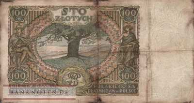 Polen - 100  Zlotych (#074a_VG)