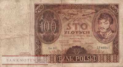 Poland - 100  Zlotych (#074a_F)