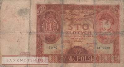 Poland - 100  Zlotych (#074a_G)