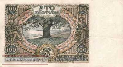 Poland - 100  Zlotych (#075a_VF)