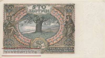 Polen - 100  Zlotych (#075a_XF)