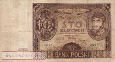 Poland - 100  Zlotych (#075a_F)