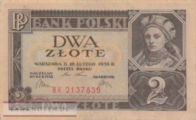 Polen - 2  Zlote (#076a_VF)