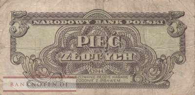 Polen - 5  Zlotych (#108_F)