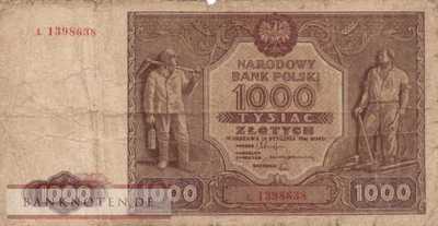 Polen - 1.000  Zlotych (#122-1_VG)