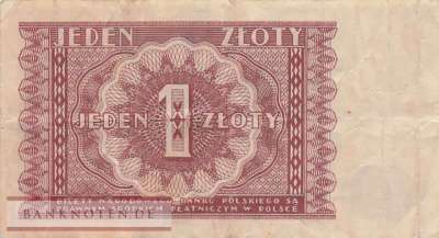 Poland - 1 Zloty (#123_VF)