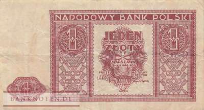 Poland - 1 Zloty (#123_VF)