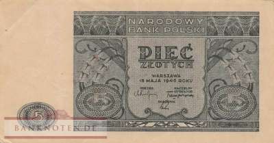 Poland - 5  Zlotych (#125_VF)