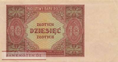 Polen - 10  Zlotych (#126_VF)