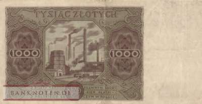 Poland - 1.000  Zlotych (#133_F)