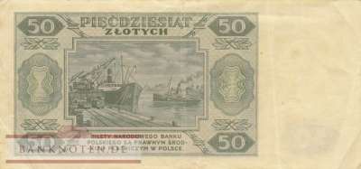 Poland - 50  Zlotych (#138-2_VF)