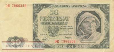 Poland - 50  Zlotych (#138-2_VF)