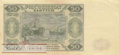 Polen - 50  Zlotych (#138_VF)