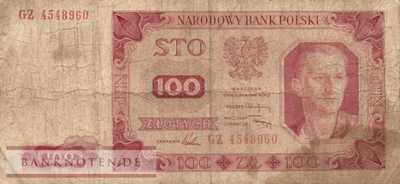 Polen - 100  Zlotych (#139b_VG)